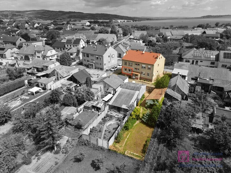 Prodej bytu 2+1, zahrada, Bořetice
